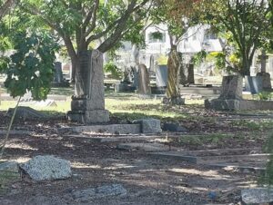 Graveyards left in peace