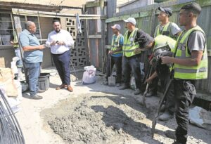 Households get free water, sanitation