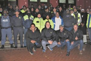 Mayor joins crime walkabout