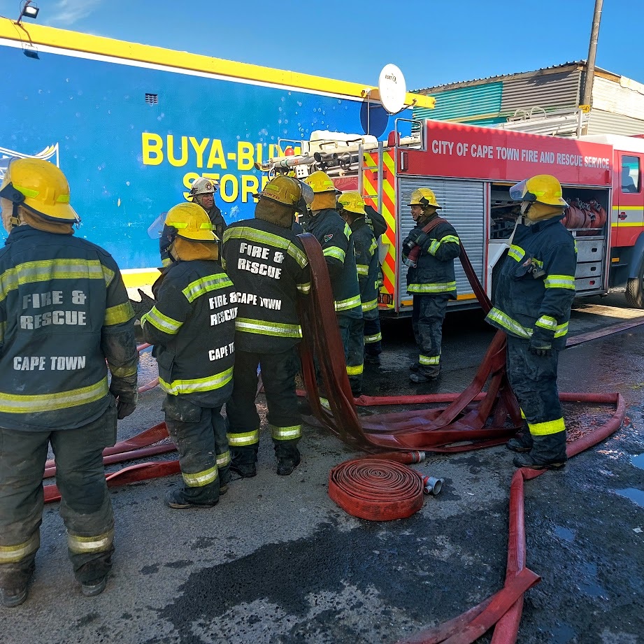 Around 70 firefighters extinguished the blaze in M