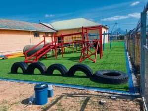 Play park drives learning at primary school in Kensington