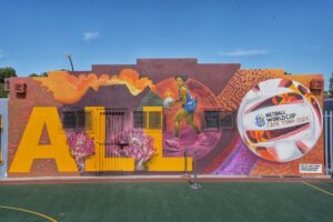 Second Netball World Cup mural in Mitchell’s Plain invigorates and inspires young netballers