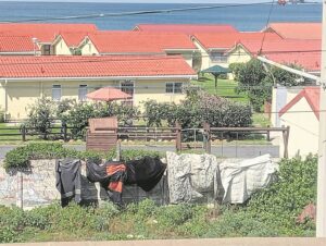 ‘A new tent city’ as street people are setting up home along railway line in Fish Hoek