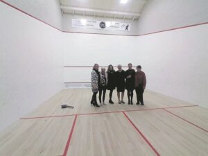 Squash club celebrates milestone