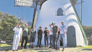 Mostert’s Mill fully restored and milling once again