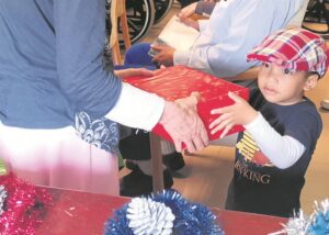 ‘We are all naughty’: Lotus River seniors tell Santa at Christmas party