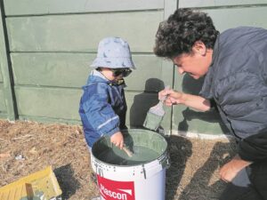 Batavia Special Needs’ wall in Heritage Road beautified