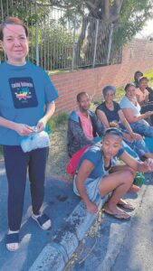 ‘Unicorns’ feeds the needy in Lansdowne