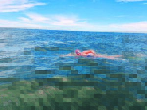 Swimmer ticks bucket list by completing False Bay crossing