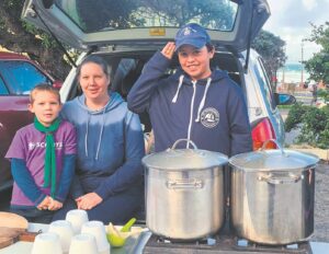 Scouts give back to the homeless