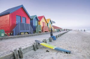 Newly refurbished huts in Muizenberg already vandalised