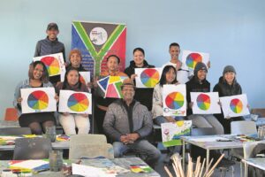 Art teacher passes the brush in bid to make a difference in kids’ lives