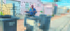 Clean bins the start in making a difference in their community