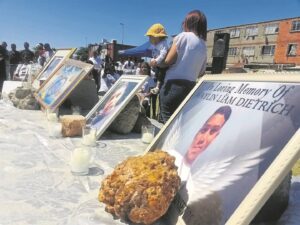 A son recruited into gangsterism, hijacking, killings . . . death
