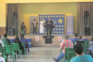 Manenberg police celebrate World Aids Day