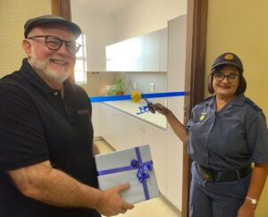 Pinelands Police Station receives gift of luxury kitchen