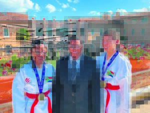 Kensington karate kids return from ‘intimidating’ trip to World Champs in Italy