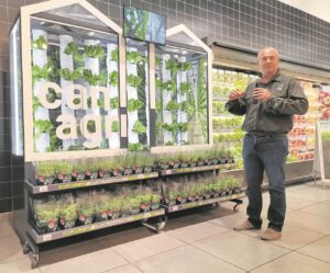 Sold on in-store vertical farming