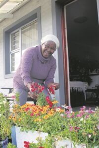 Sowing and growing: Octogenarian keeps her fingers green