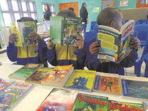 Library project boosts literacy at Parkwood Primary