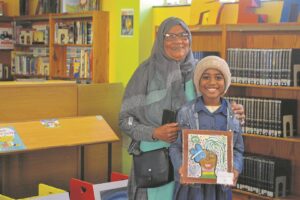 Painting helps cancer survivor (9) express herself