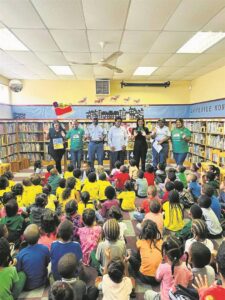Storytelling foster a love for books on World Read Aloud Day