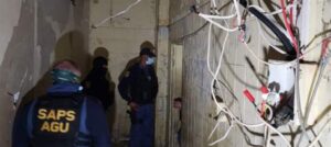 Suspects try to flee as officers crack down on slum buildings in Wynberg
