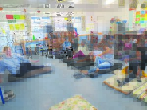 Learning yoga as tool for self-care
