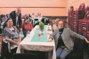 Lansdowne seniors celebrate the close of the year at luncheon
