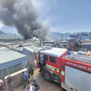 Hundreds left homeless after another fire leaves trail of devastation in Masiphumelele