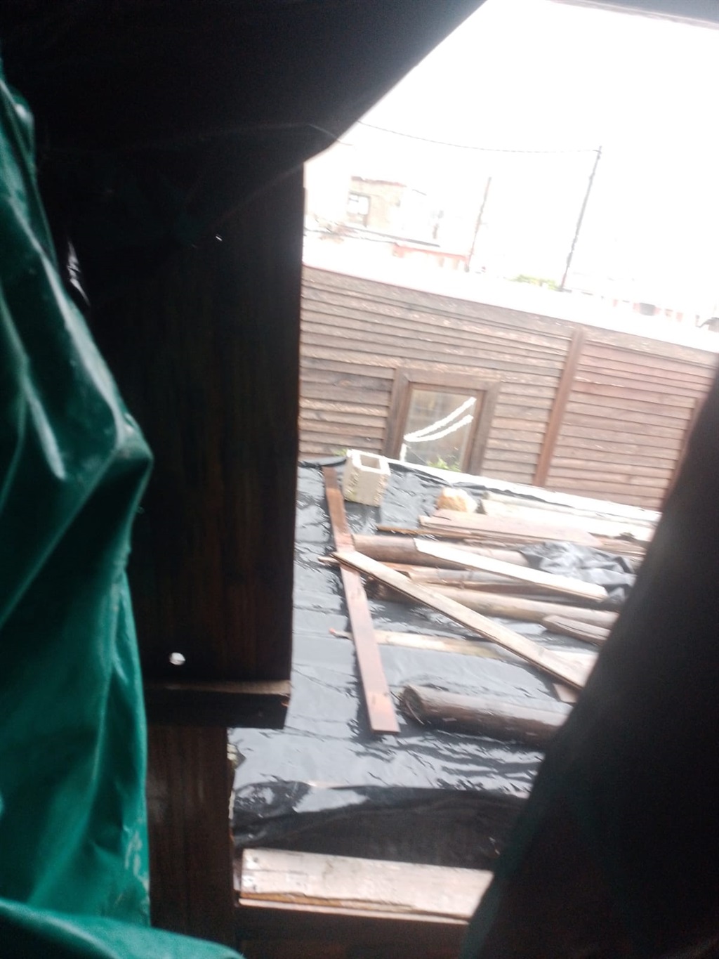 Hout bay structures hit by storm