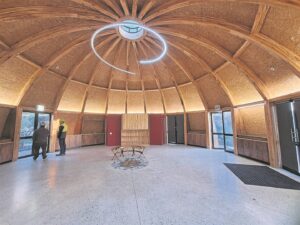 New mass timber dome in Green Point shares Khoisan culture and history