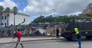 WATCH | Prasa grilled for ‘illegally evicting’ settlers on Wynberg Hill