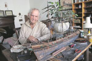‘It’s a passion’: Woodstock senior crafting model ships