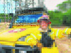 Firefighter igniting women to do it