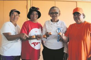 Seniors delight in a sports day in Tafelsig