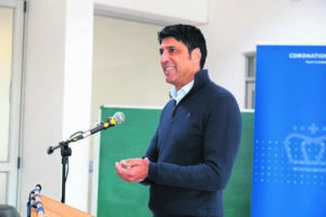Youths learn from professionals