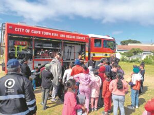 Children come, play and learn at a Westridge park