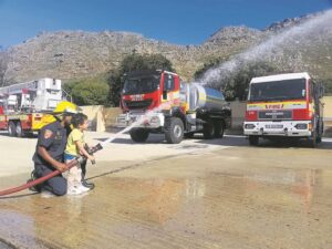 ‘Respect to firefighters, they keep us safe’