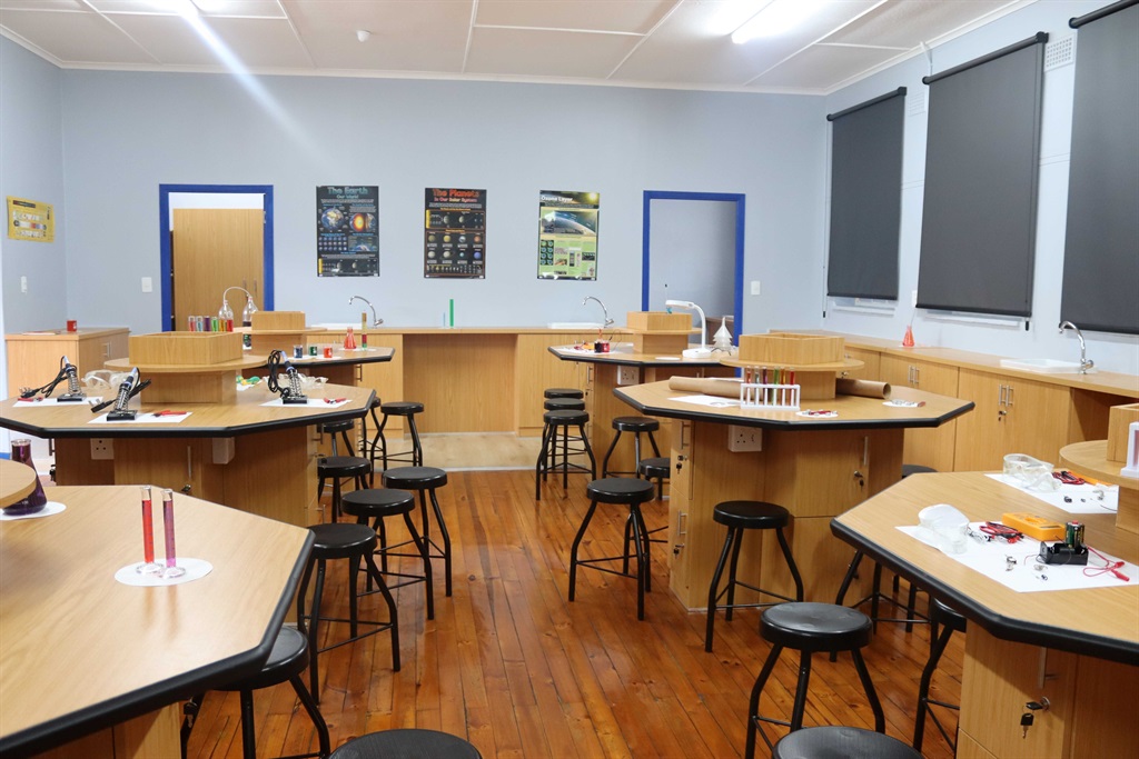 The lab boasts six workstations, which can accommo