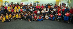 Vibrant display of inclusive sport