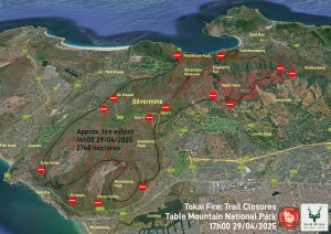 Hidden dangers remain after Table Mountain fire contained, says SANparks