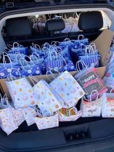 Seawinds resident donates toiletries towards 235 learners for her birthday