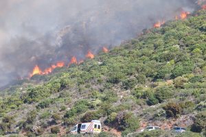 ‘Religious group’ linked to Muizenberg fire that scorched 28 Hectares