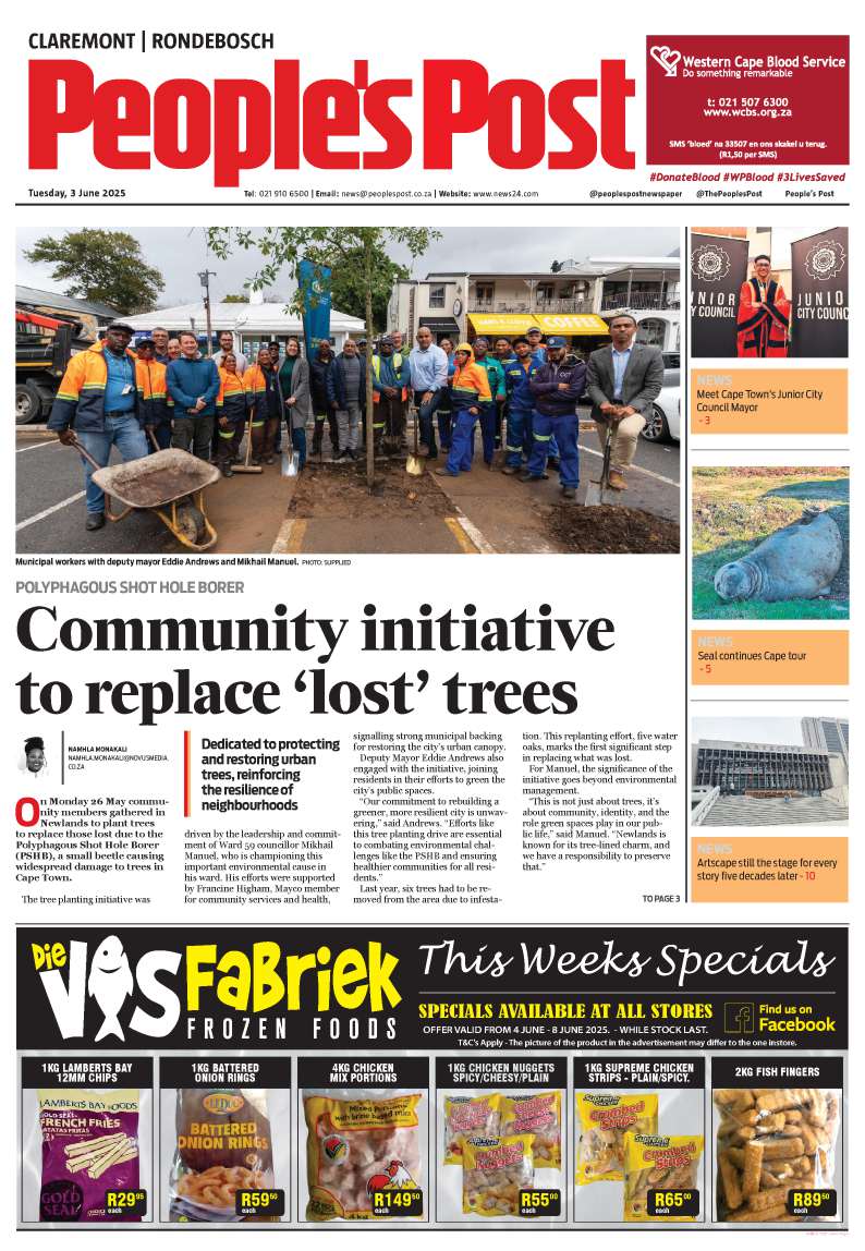 People’s Post Claremont | Rondebosch E-Edition 3 June 2025