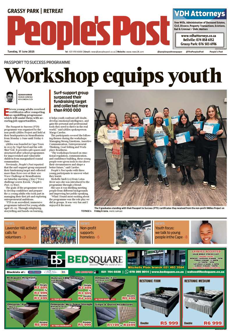 People’s Post Grassy Park| Retreat E-Edition 17 June 2025