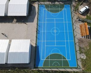 New combi court in Kensington to promote youth sports and safer communities