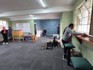 Library becomes a safe green room for victims of GBV and more
