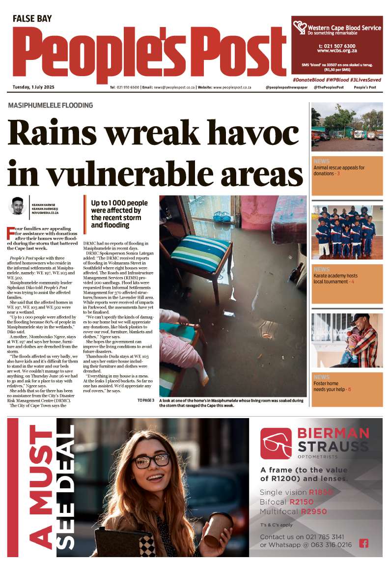 People’s Post | False Bay E- Edition 1 July 2025