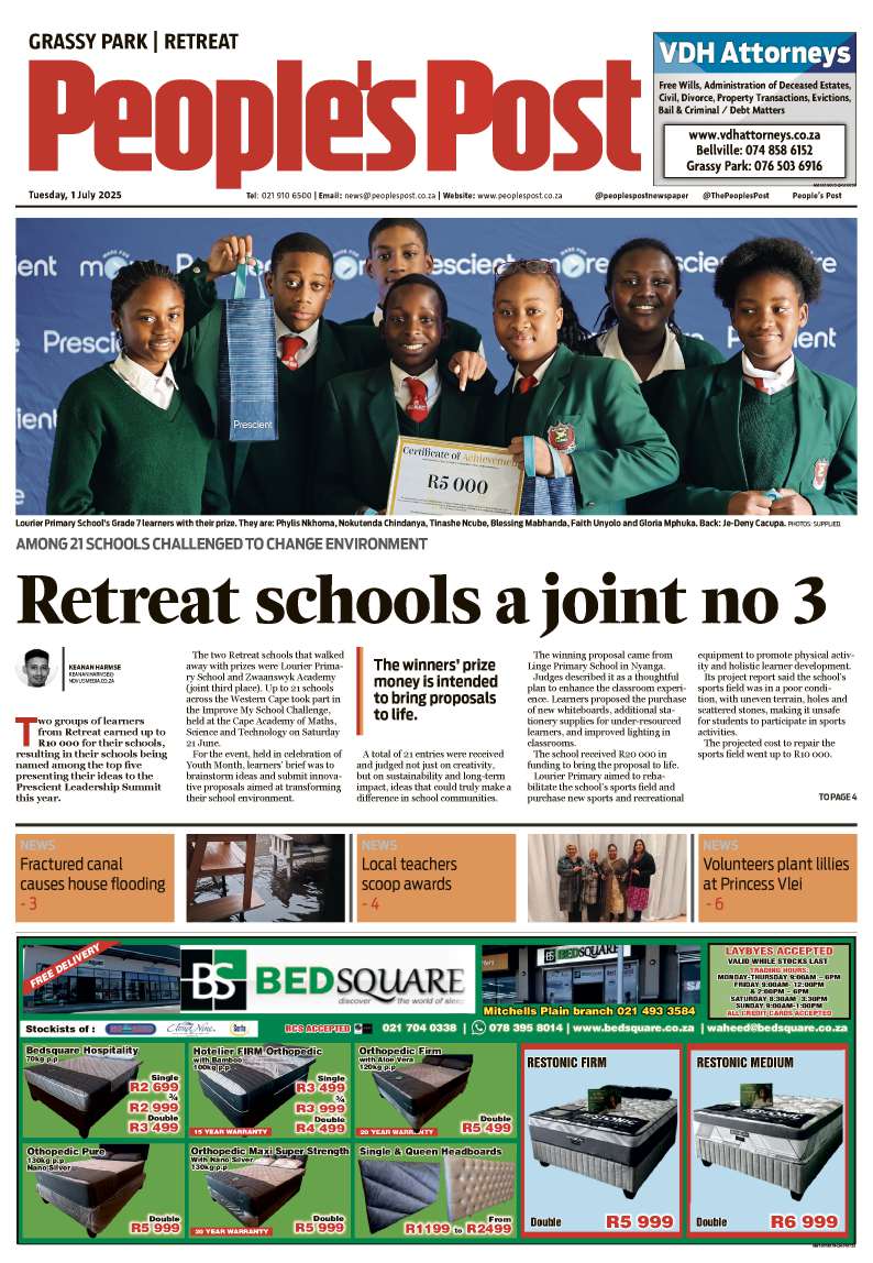 People’s Post | Grassy Park/ Retreat | E-Edition 1 July 2025